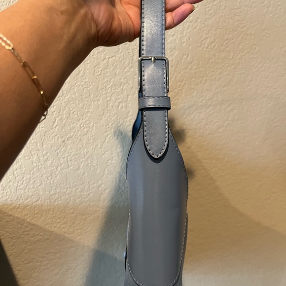 Authentic Kate Spade Aster Slate denim Blue Shoulder Bag GREAT!! - Picture 8 of 13